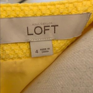 LOFT Dresses - Yellow Cotton sundress LOFT Dresses - Yellow Cotton sundress